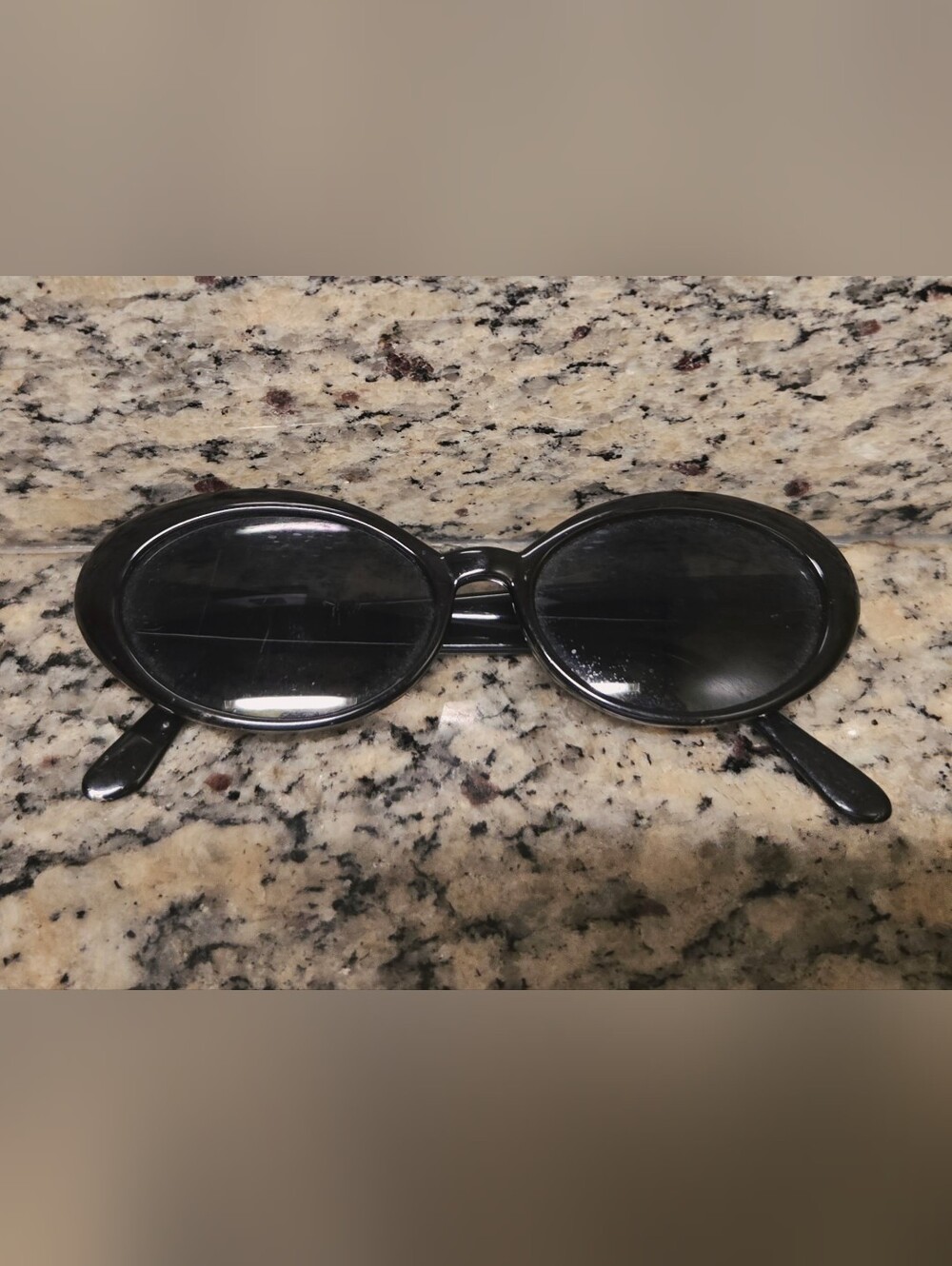 Nine West Black Oval Women's Sunglasses